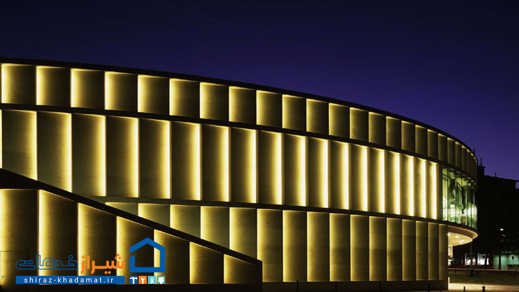 شرکت های نورپردازی نمای ساختمان در شیراز 